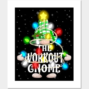 The Workout Gnome Christmas Matching Family Shirt Posters and Art